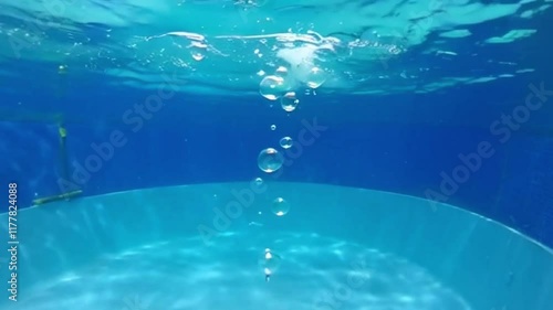 water in the pool
