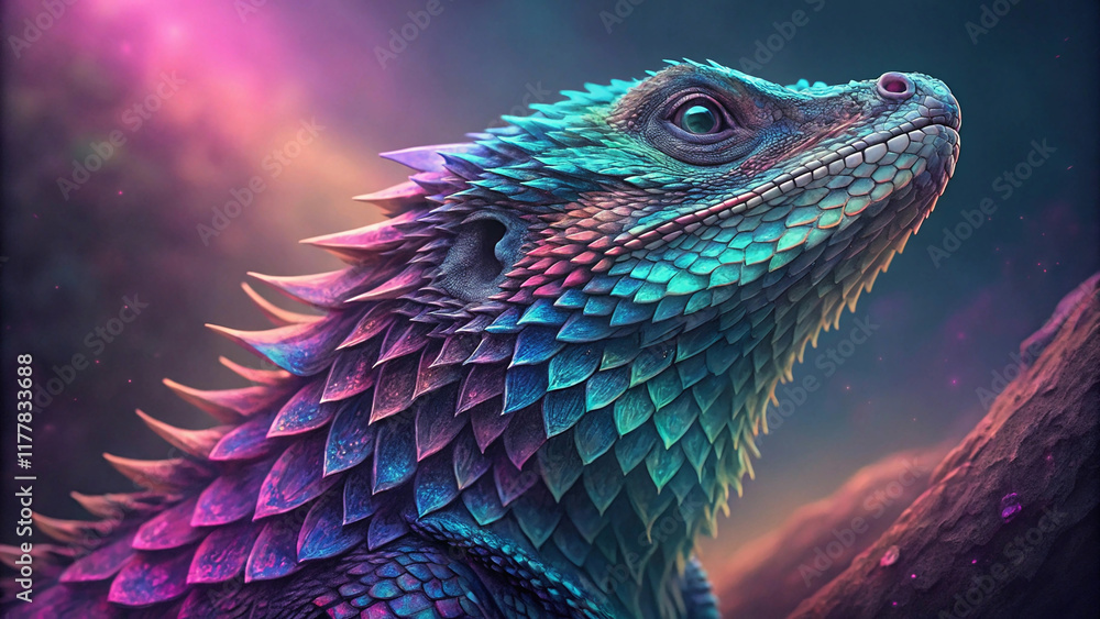 Obraz premium portrait of a dragon