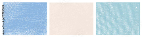 collection of grunge texture. set of vector distressed background.