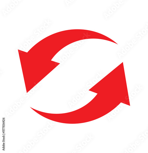 Free Download arrow icon on transparent background. flat style. arrow icon. arrow indicated the direction symbol. curved arrow sign. - GFXLoad