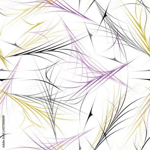 Geometric design seamless pattern
