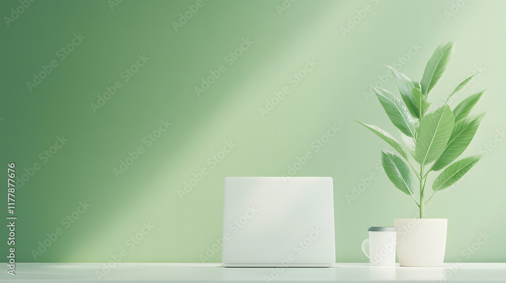 A modern office scene featuring a simple, bright workspace with clean lines, minimalistic design, and contemporary furnishings, creating an efficient and inspiring environment for productive work.
A modern office scene featuring a simple, bright workspace with clean lines, minimalistic design, and contemporary furnishings, creating an efficient and inspiring environment for productive work.
