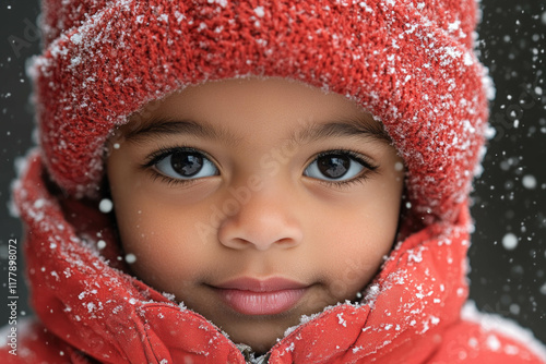 Child In Winter Coat