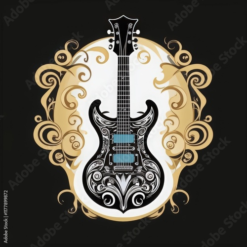 guitar illustration