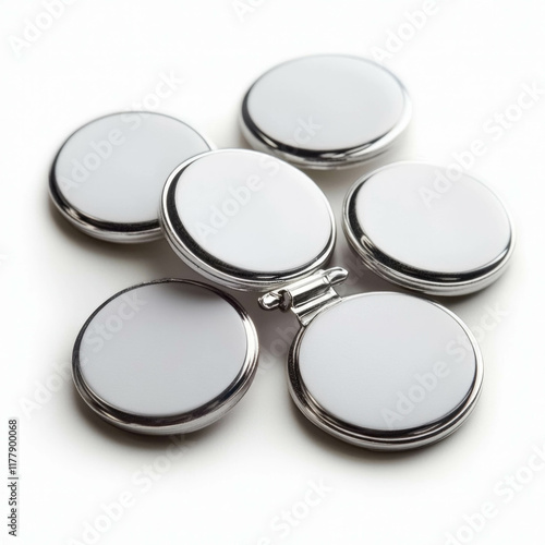 Pin Badge Isolated