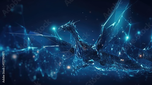 Electric city at dusk: glowing lights, vibrant colors, captivating atmosphere.