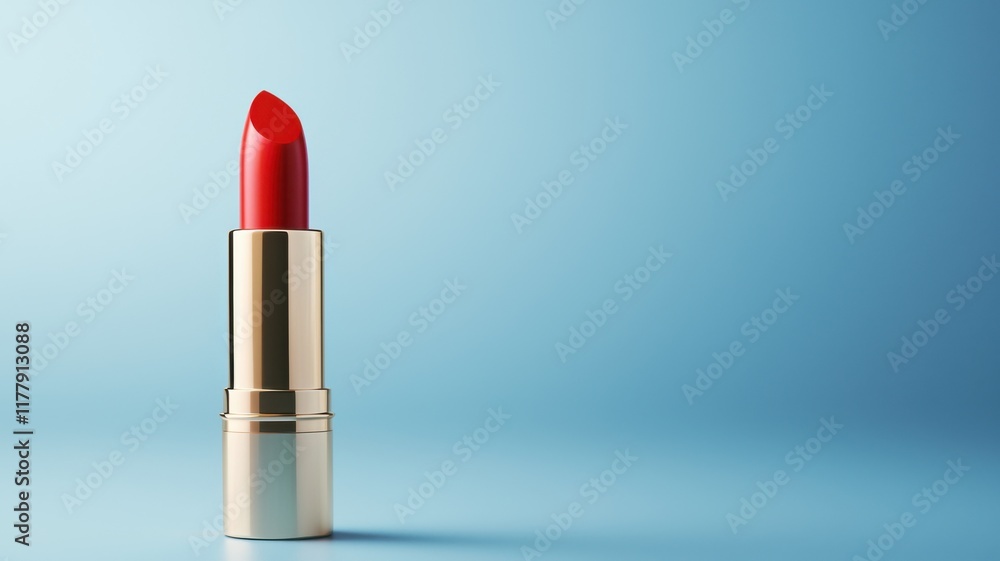 Applying bold red lipstick beauty studio product photography clean background close-up makeup concepts Applying bold red lipstick beauty studio product photography clean background close-up makeup concepts
