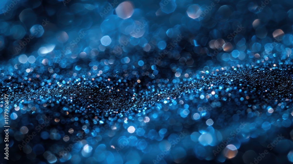 blue background, dark blue sparkles, gold splashes and flowers blue background, dark blue sparkles, gold splashes and flowers
