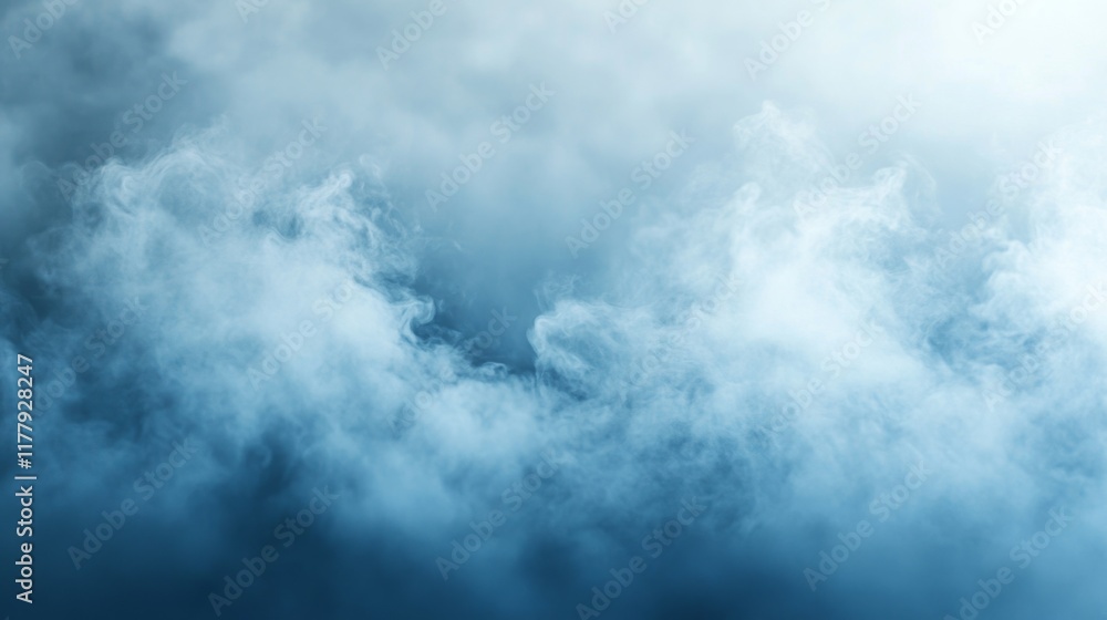 Mesmerizing Blue Smoke Abstract Background Mesmerizing Blue Smoke Abstract Background