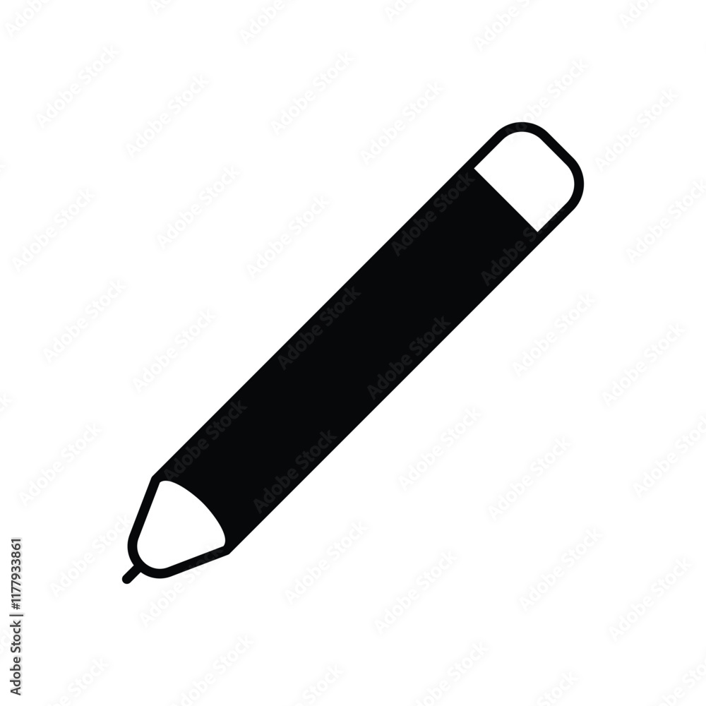 Pencil vector icon Pencil vector icon