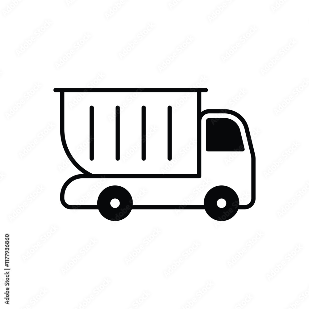 Truck vector icon