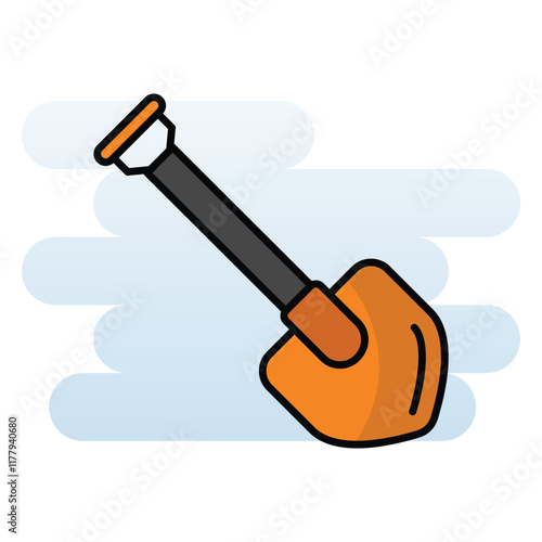 Shovel vector icon
