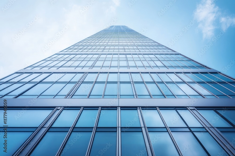 Remarkable high-rise features smart windows and energy-efficient systems in a modern architectural style Remarkable high-rise features smart windows and energy-efficient systems in a modern architectural style