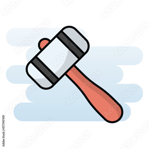 Mallet vector icon