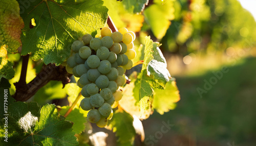 glera grape ripening on vine it's miles the kind of grape from which prosecco is produced