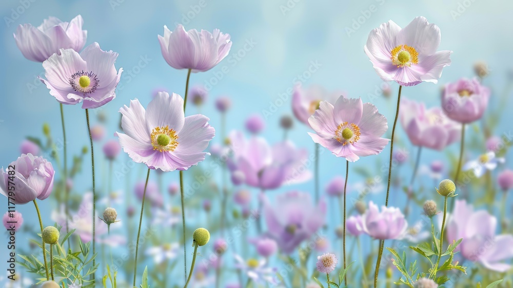 Fototapeta premium Chrysanthemum multiflora bouquet of pink flowers. Background of autumn flowers.