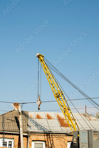 Crane hook photo