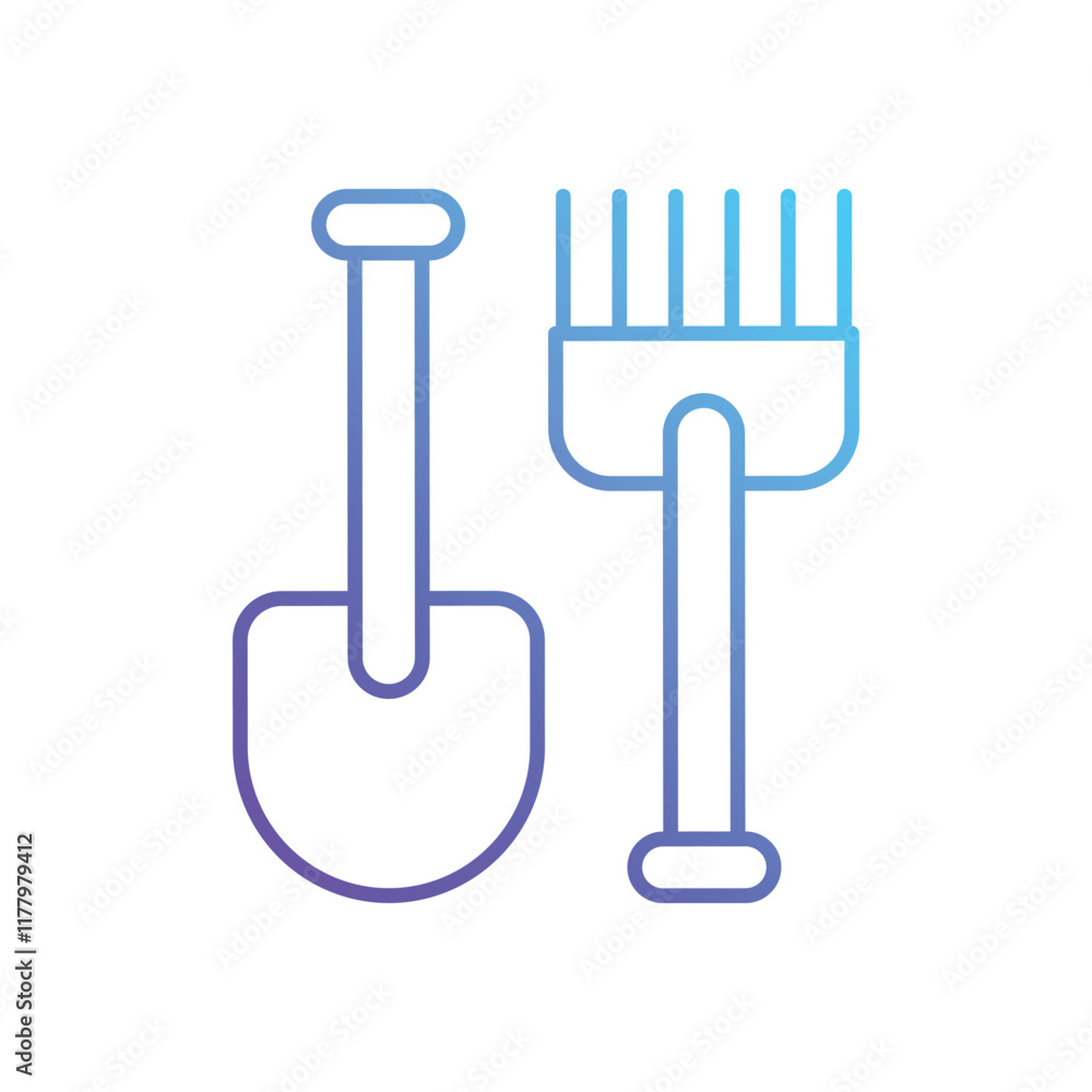 Garden Tool vector icon Garden Tool vector icon
