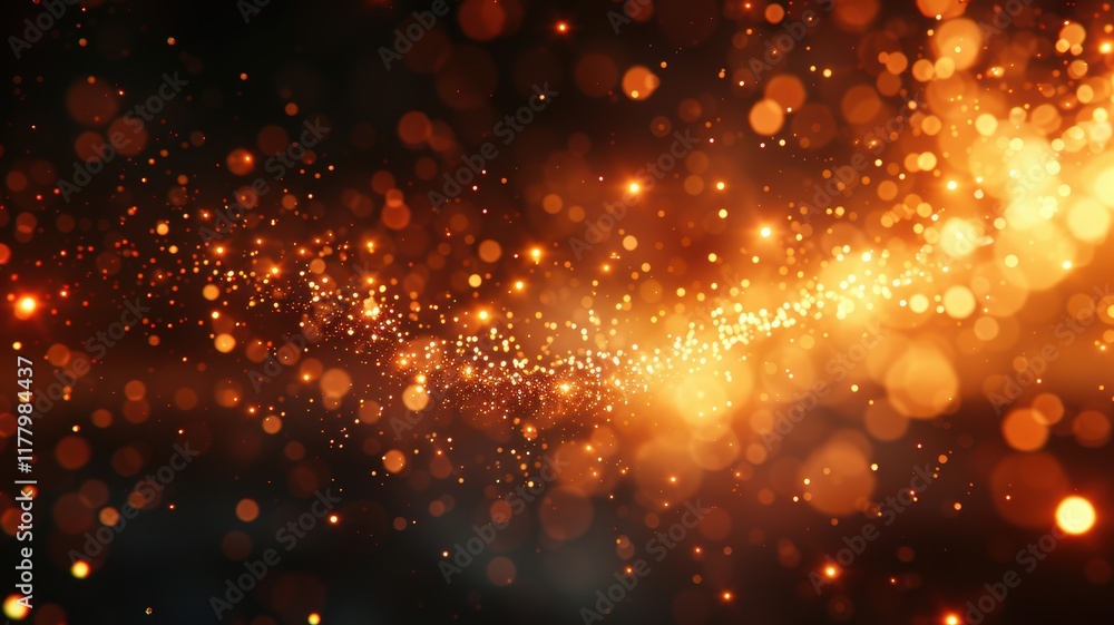 Fototapeta premium Silver Glitter Lights Background. Vintage Sparkle Bokeh Focus. Defocused.