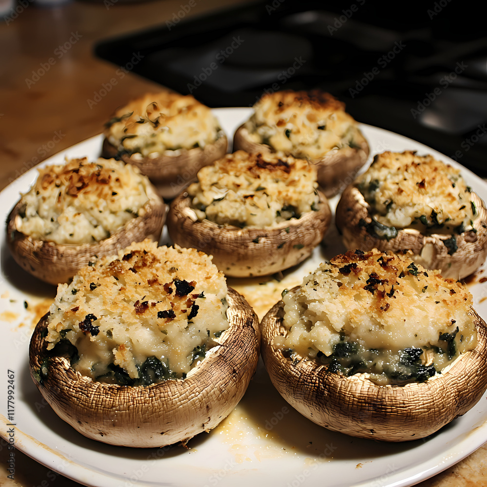 Fototapeta premium muffins on a plate