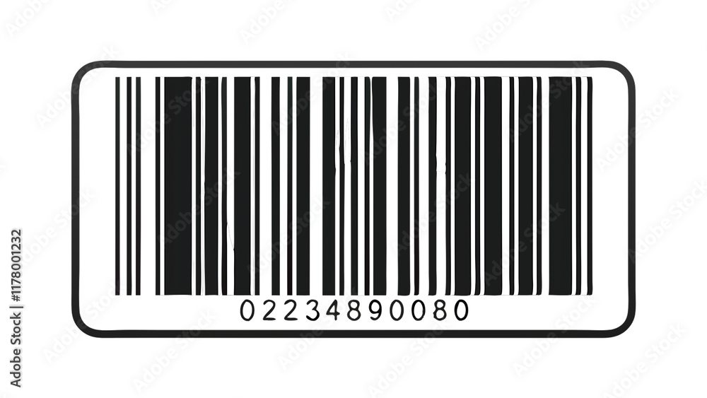 , barcode icon isolated on white background PNG , AI GENERATED , barcode icon isolated on white background PNG , AI GENERATED