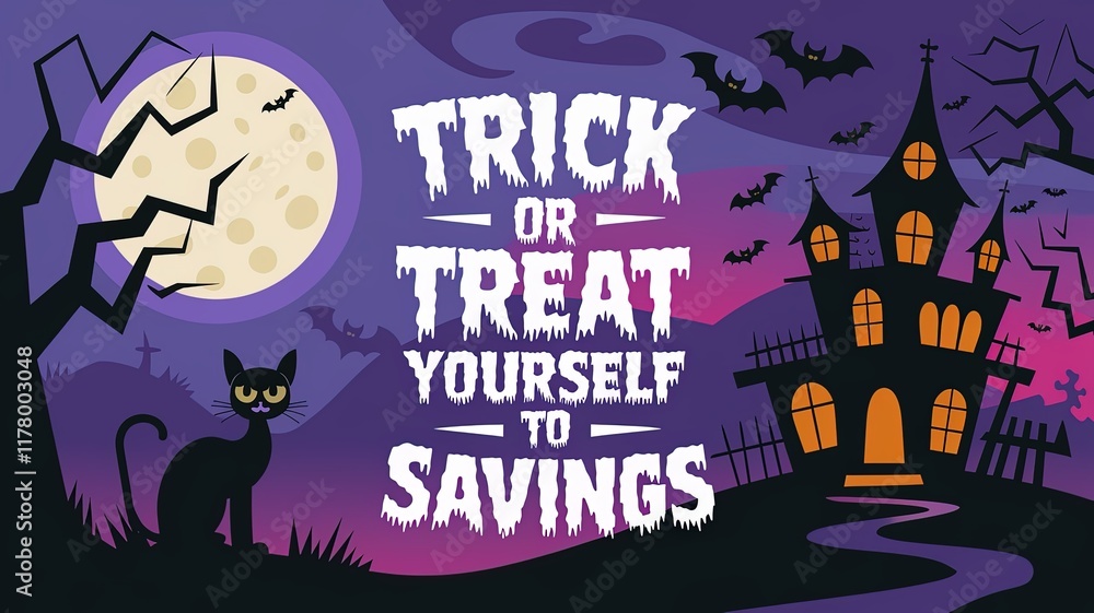 Trick or treat yourself to savings with a spooky Halloween theme Trick or treat yourself to savings with a spooky Halloween theme