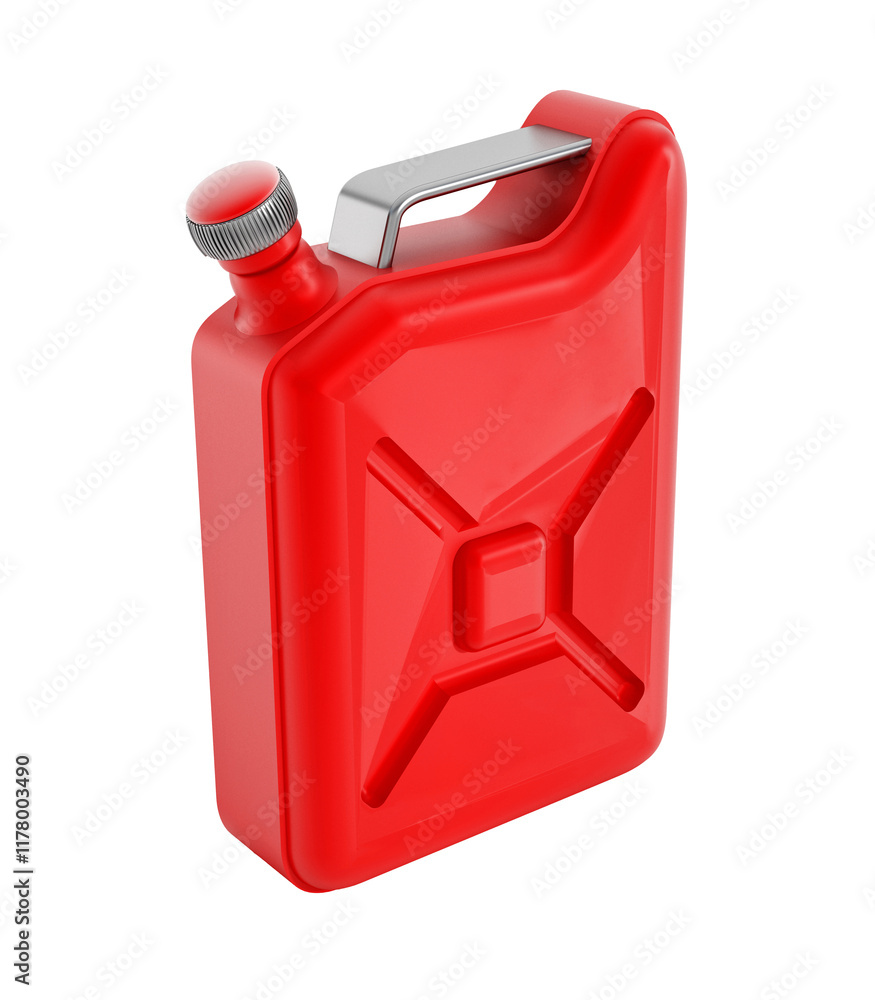 Gas can isolated on transparent background Gas can isolated on transparent background