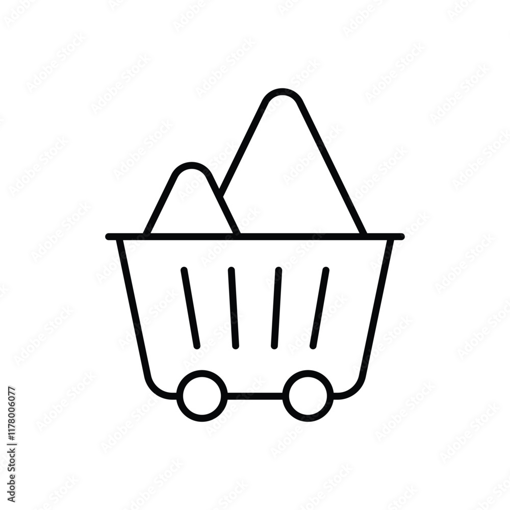 Cart vector icon Cart vector icon