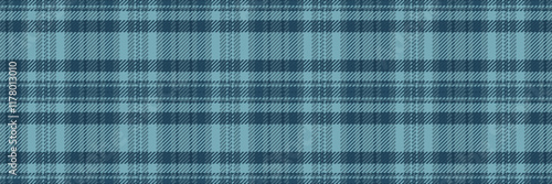 Club pattern vector check, customized texture plaid fabric. No people background seamless tartan textile in cyan color.