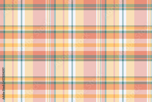 Delightful pastel plaid pattern.  Perfect for textile design, website backgrounds, or crafting projects.  Subtle colors create a calming, versatile image. Ideal for spring or summer themes.