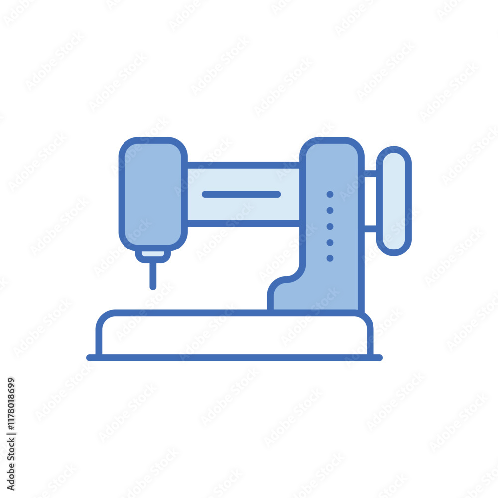 Sewing Machine vector icon Sewing Machine vector icon
