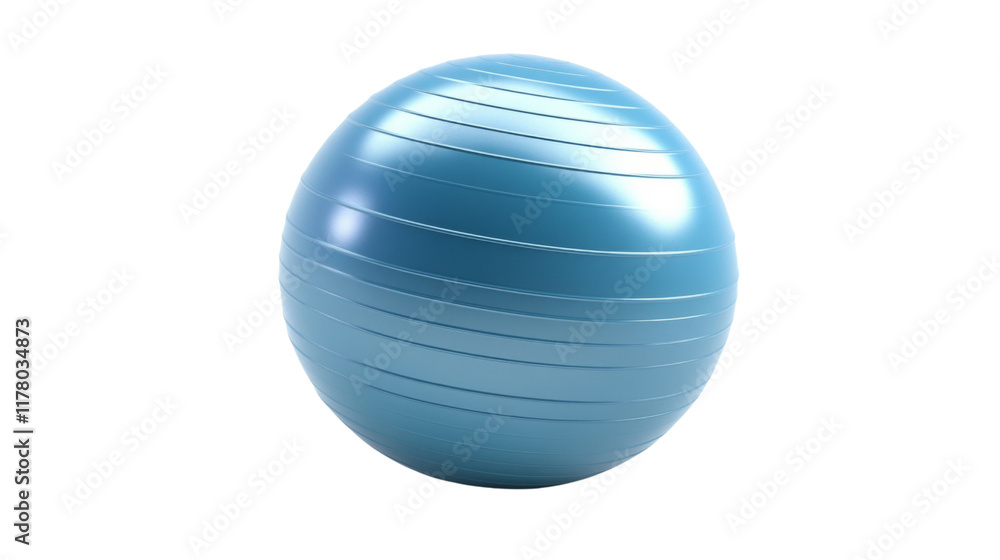 Fitness Ball, isolated on transparent background Fitness Ball, isolated on transparent background