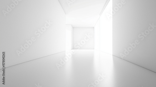 Wallpaper Mural radiant white hallway Torontodigital.ca