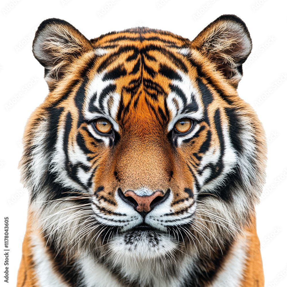 Fototapeta premium Striking, majestic tiger on display