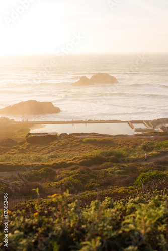 Golden Hour at Land's End photo