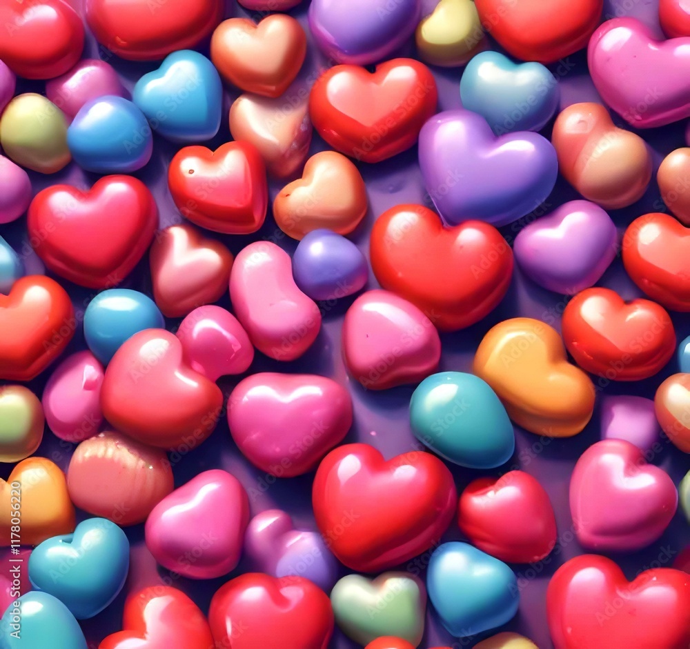 Illustration of Heart shape candy. Illustration of Heart shape candy.