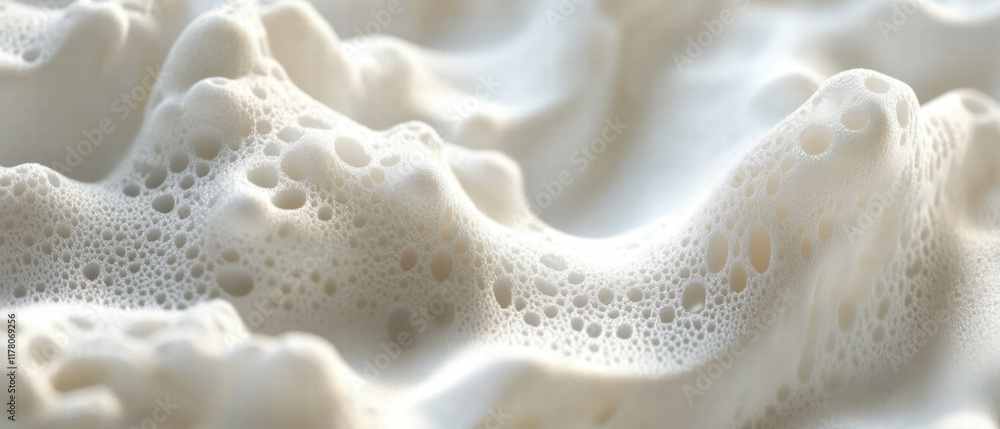 High-definition texture of sprayed insulation foam showcasing unique surface patterns High-definition texture of sprayed insulation foam showcasing unique surface patterns