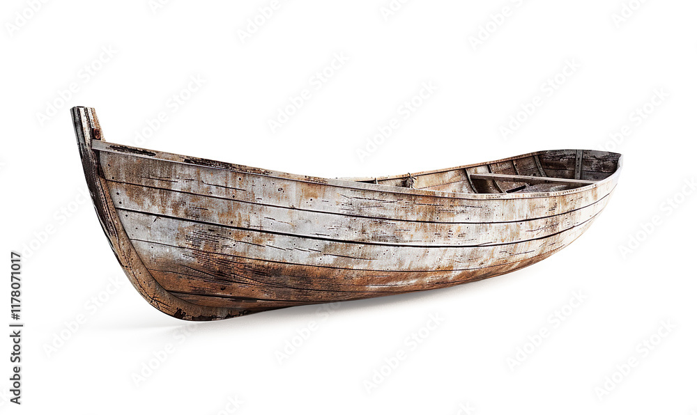 3D render asset of boat wooden older on a transparent background 3D render asset of boat wooden older on a transparent background