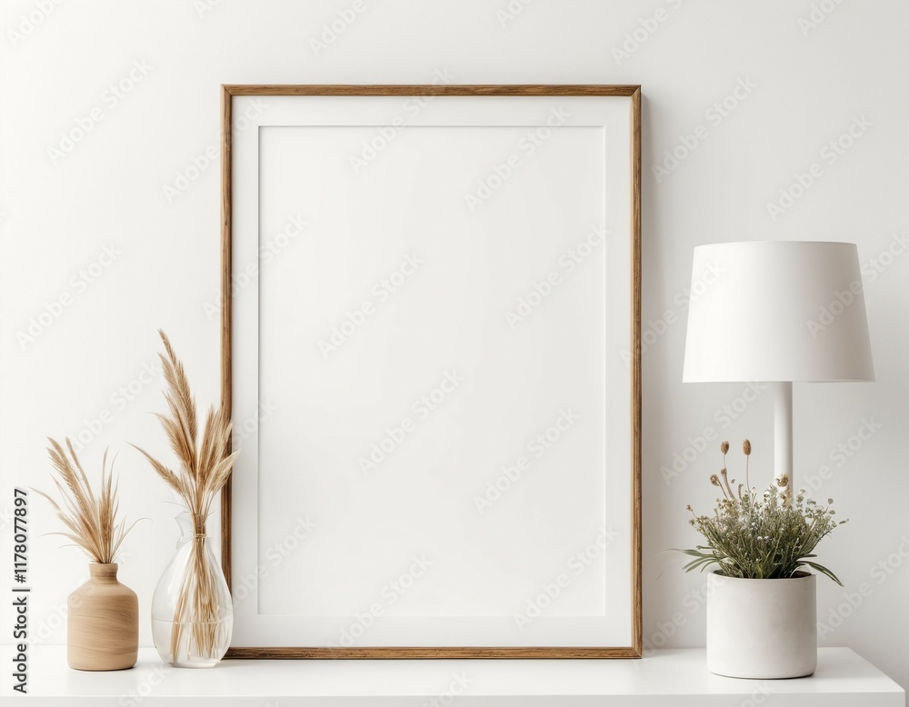 A blank frame designed for mock-up purposes, ready for content insertion or design visualization. A blank frame designed for mock-up purposes, ready for content insertion or design visualization.