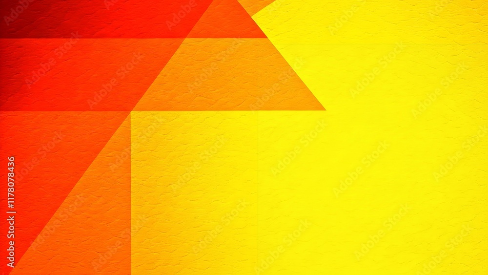Abstract Geometric Design with Vibrant Orange and Yellow Colors Abstract Geometric Design with Vibrant Orange and Yellow Colors