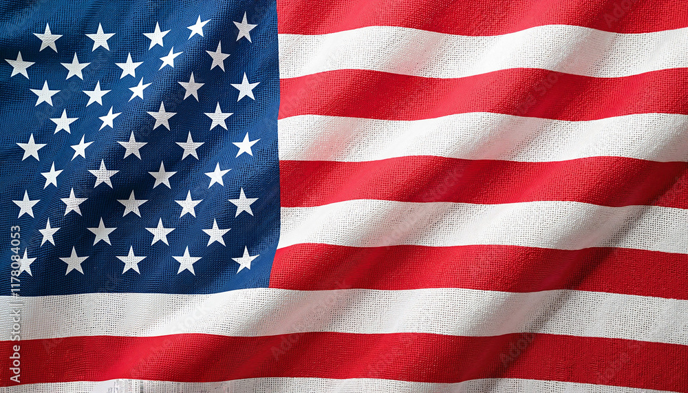 American flag waving in the wind American flag waving in the wind