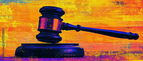 Colorful textured legal documents showcasing the essence of law and justice