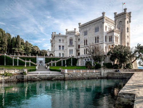 Castello di Miramare, Trieste, Friuli Venezia Giulia, Italia