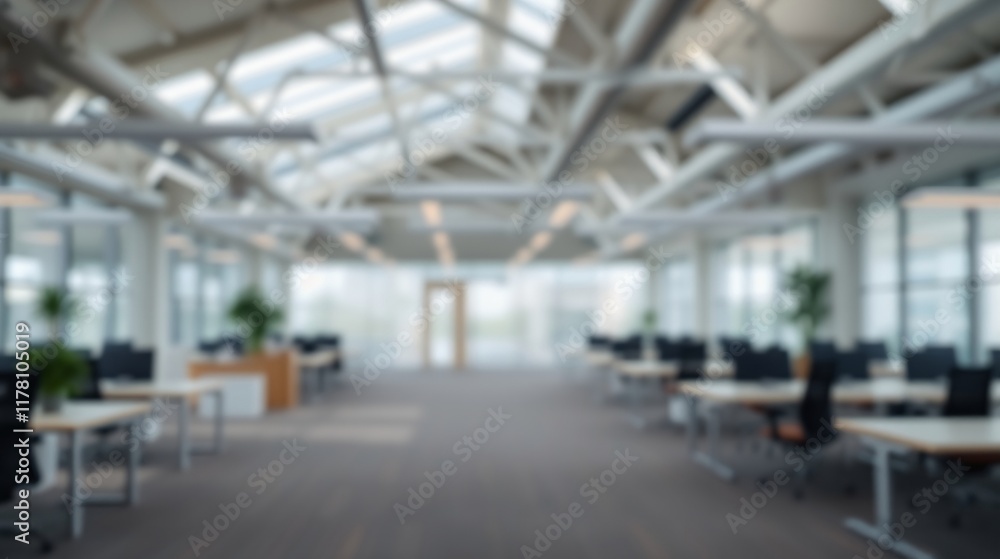 Modern Collaborative Office Space with Abundant Natural Light and Open Layout