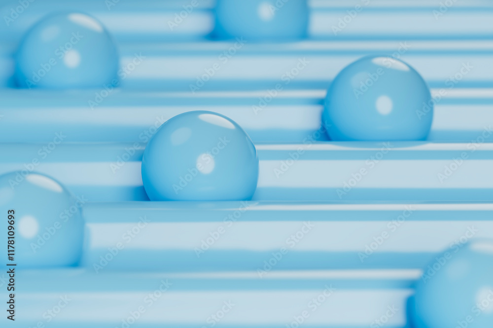 © Juanjo McLittle/Stocksy - Blue Ball Nested In pathways © Juanjo McLittle/Stocksy - Blue Ball Nested In pathways