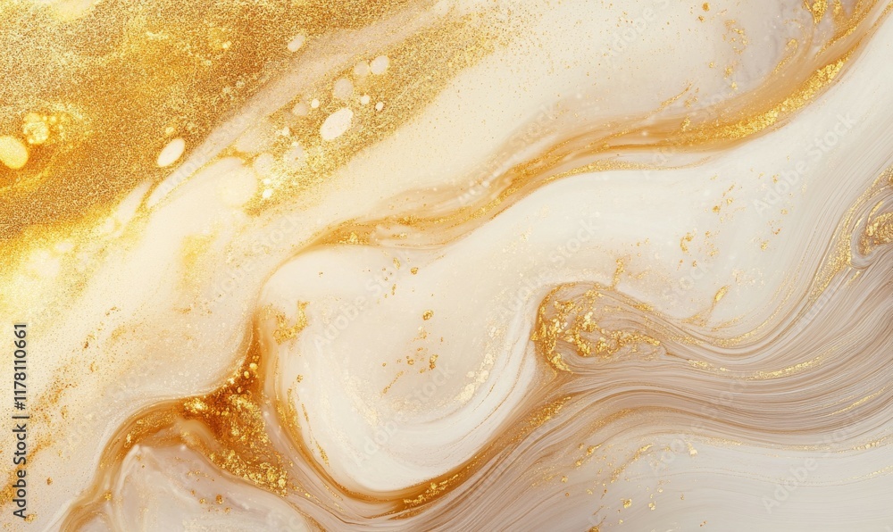 A beautiful gold-infused abstract pattern that could be used for design elements or as a background. Swirling, textured and modern. A beautiful gold-infused abstract pattern that could be used for design elements or as a background. Swirling, textured and modern.