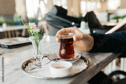 Turkish tea  photo