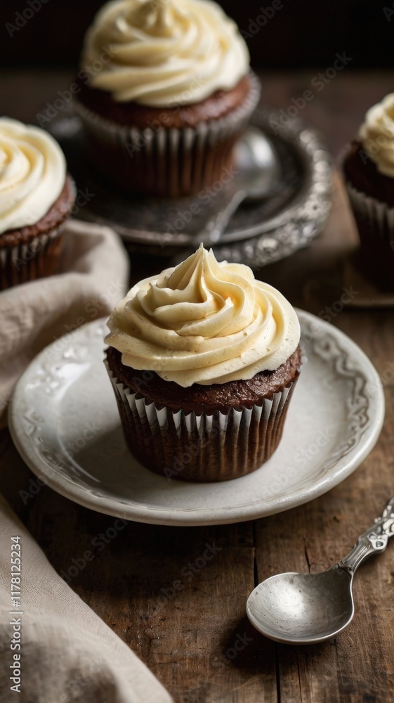 Espresso-Soaked Cupcakes with Velvety Mascarpone Cream Espresso-Soaked Cupcakes with Velvety Mascarpone Cream
