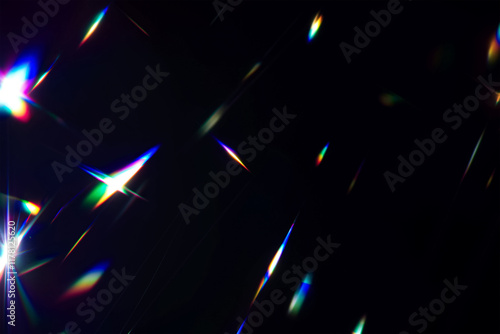 light prism effect overlay