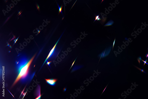 light prism effect overlay